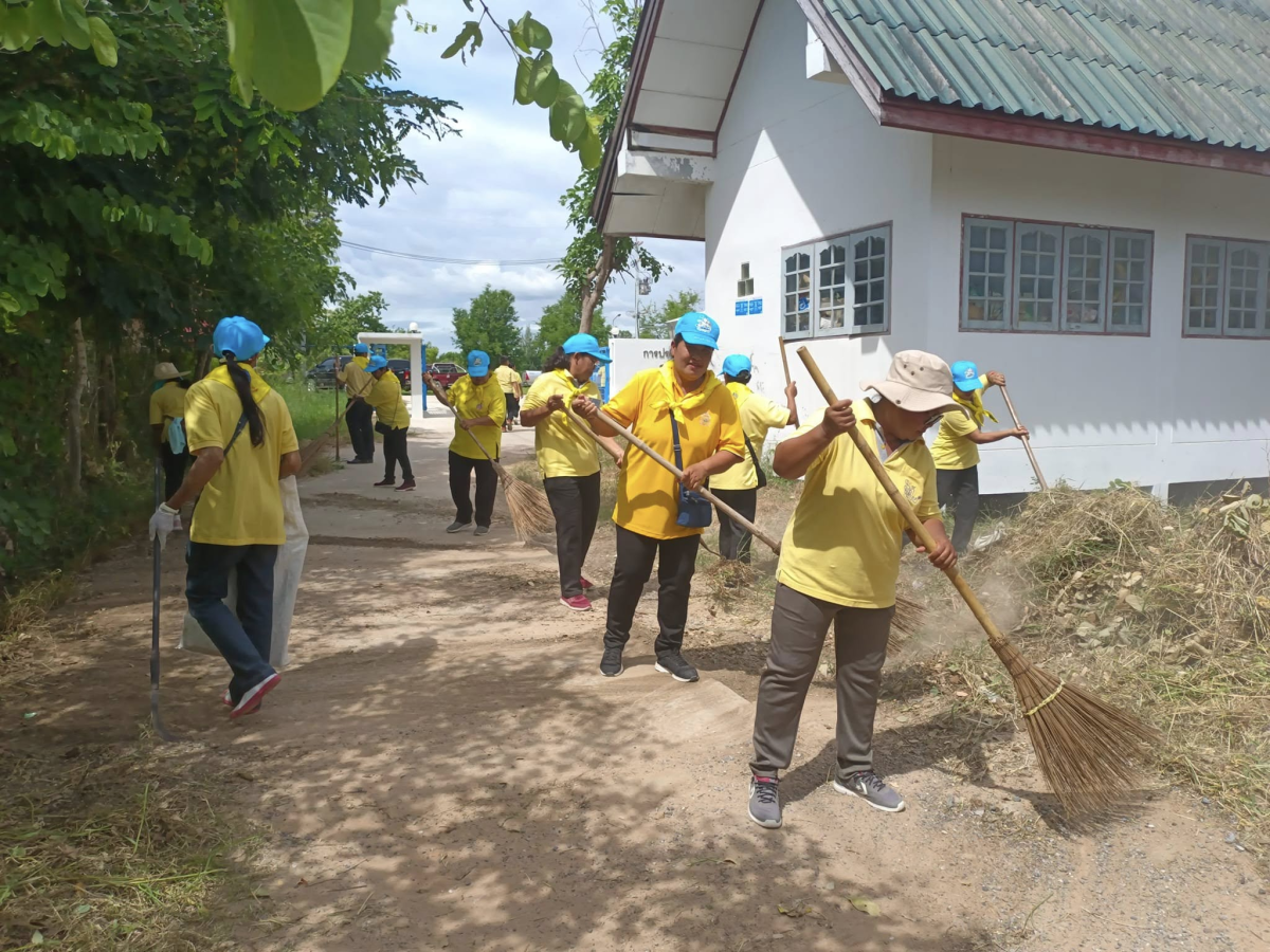 โครงการจิตอาสา "เราทำความ ดี ด้วยหัวใจ" ภายใต้โครงการวันสำคัญของราชการ